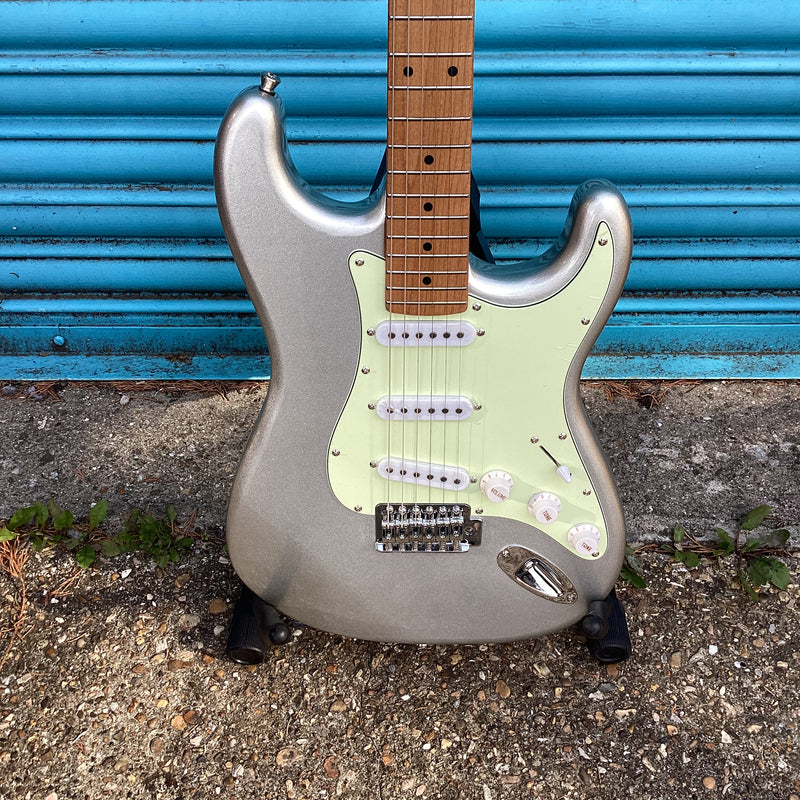 Northstar by Tanglewood NS1IS Double Cut Electric Guitar SSS (Strat Style) Inca Silver