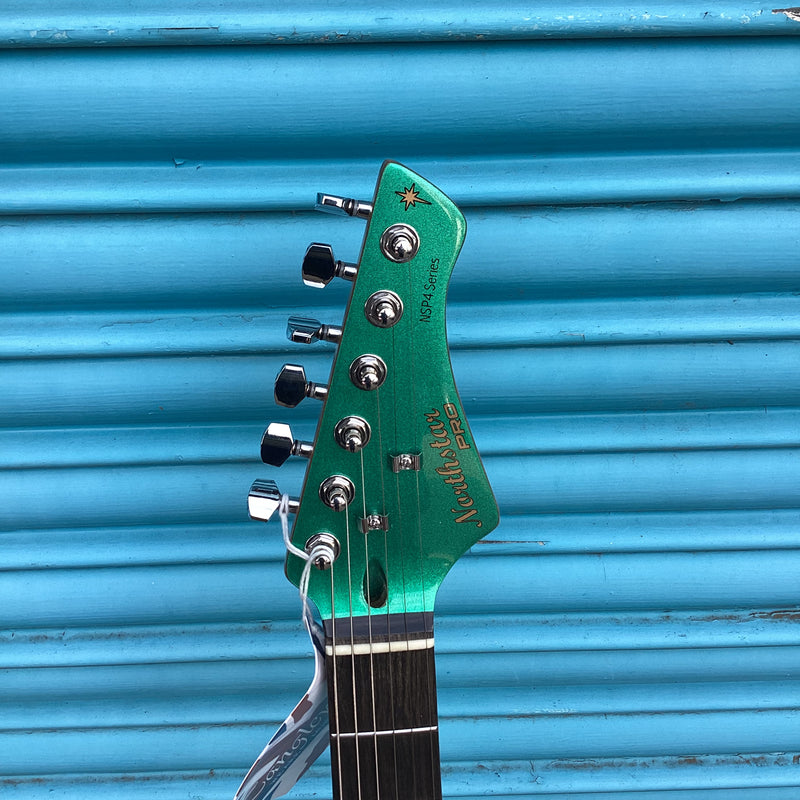 Northstar Pro Blues Commander Emerald Green Electric Guitar - NSP4EG