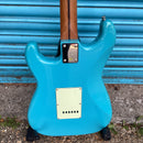 Northstar Pro Double Cut Cadillac Blue Electric Guitar (Strat Style)