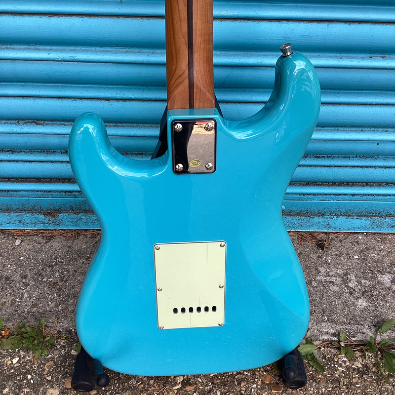 Northstar Pro Double Cut Cadillac Blue Electric Guitar (Strat Style)