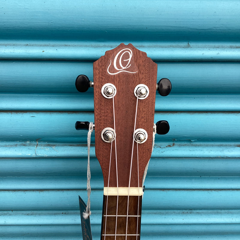 ORTEGA Bonfire Series Electro Concert Ukulele 4 String Lefty - Spruce/Sapele Natural