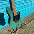Cort GB Short Scale Bass Guitar in Forest Green