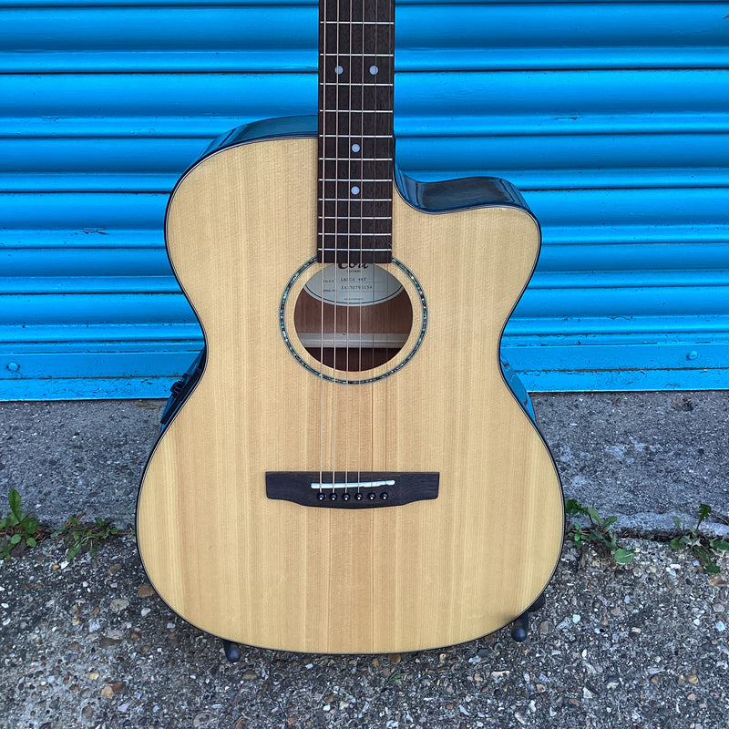 Cort L60CE Electro Acoustic Guitar with a Cutaway