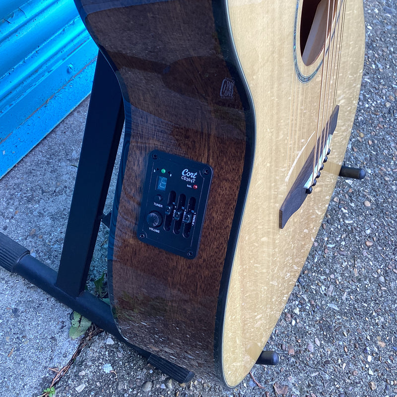 Cort L60CE Electro Acoustic Guitar with a Cutaway