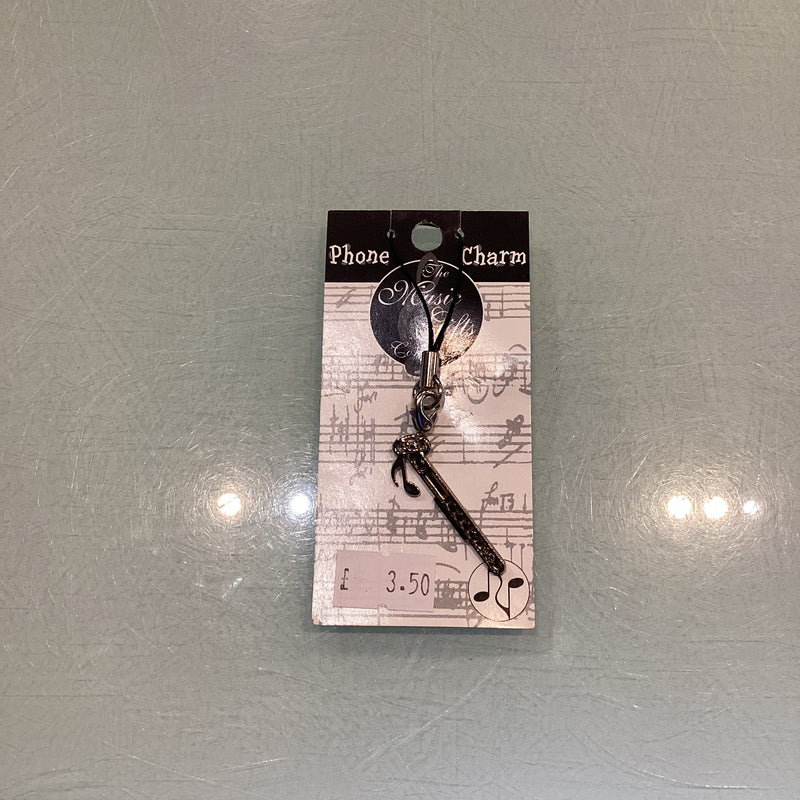 Phone Charm - Flute and Quaver
