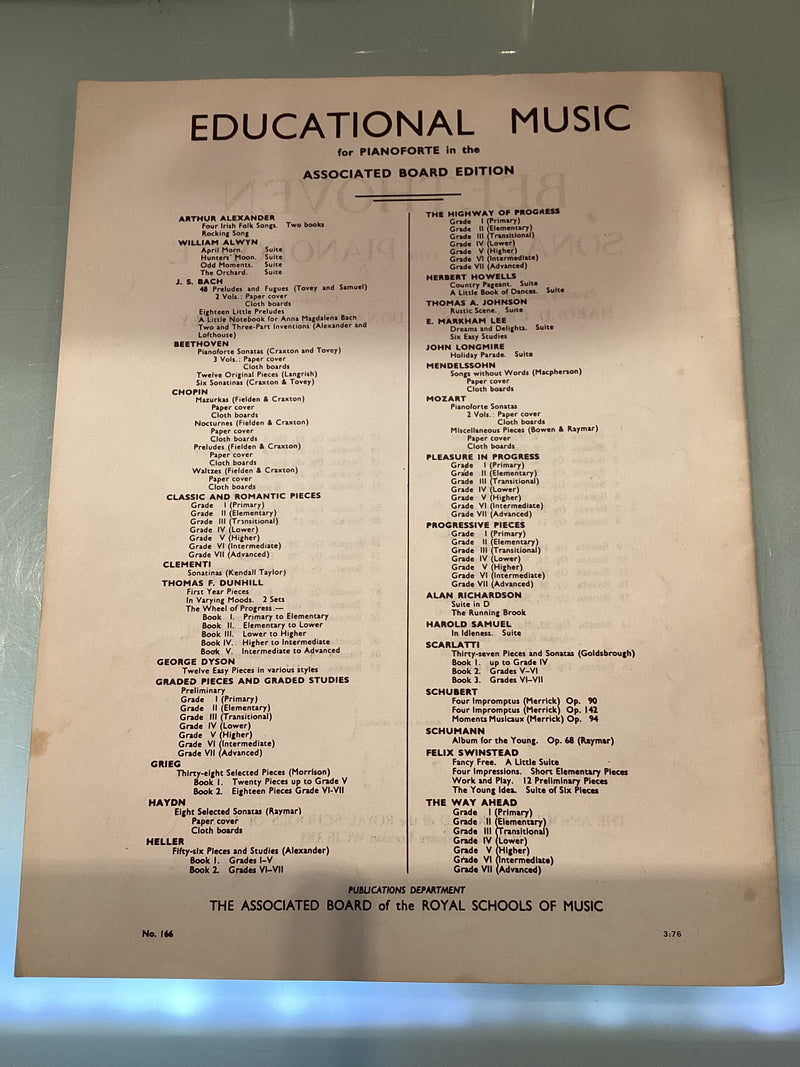 (Pre-Loved) Mozart Sonatas for Piano - Sonata in A K.331 - Edited by Stanley Sadie