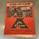 (Pre-Loved) The Green Leaves of Summer - Webster/Tiomkin from John Wayne's The Alamo Piano and Voice