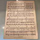 (Pre-Loved) Singin' In The Rain - Single Sheet Vintage - Vocal, Piano and Ukulele