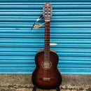 ORTEGA Student Series Pro DeLuxe 4/4 Classical Guitar - Solid Spruce / Catalpa Bourbon Fade