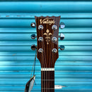 Vintage Performer Series All Solid Acoustic Orchestra OM Guitar ~ Natural Gloss