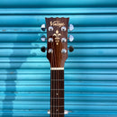Vintage Performer Series All Solid Acoustic Dreadnaught Guitar ~ Natural Gloss - V1350N