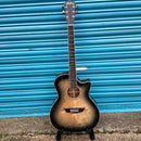 Washburn DFBACEB Burl ACE Deep Forest Cutaway Electro Acoustic Guitar - Black