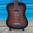 B-Stock Vintage Statesboro Electric Acoustic Bass Guitar - Whiskey Sour