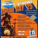 Sutton Music Centre’s Drum Day ‘25 - Sunday 30th November 2025