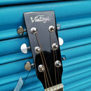Vintage V300 Acoustic Folk Guitar Package (inc. gigbag, Strap, Tuner, Pics & Spare Strings)