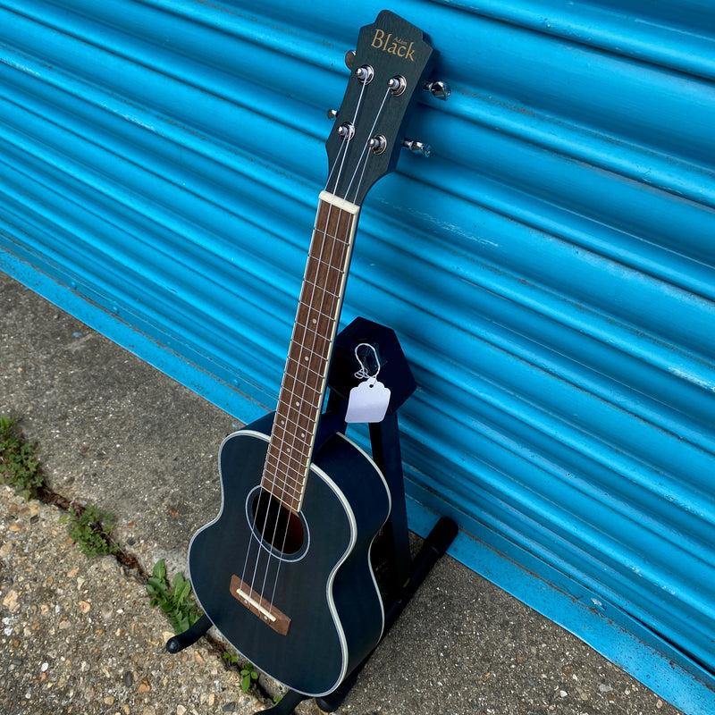 Adam Black TB120 Tenor Ukulele - See Through Blue