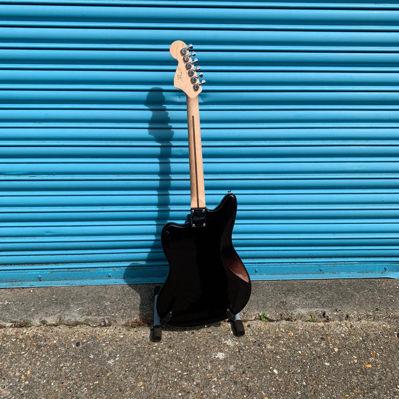 Squier Affinity Series Jaguar Electric Guitar in Mystic Metallic Brown
