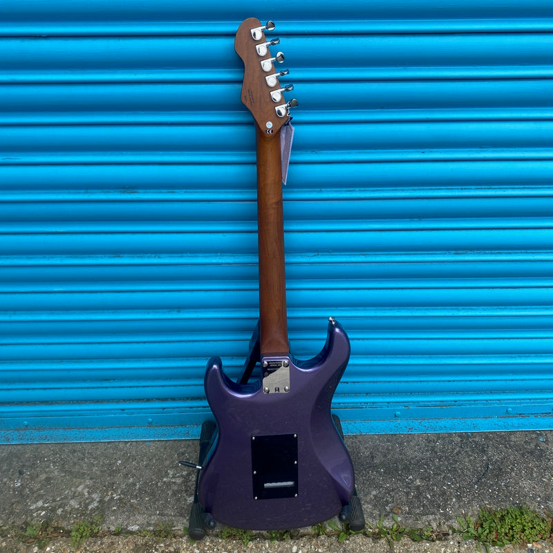 Sceptre Gen II Ventana Metallic Purple Strat-Style Electric Guitar