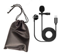 Kinsman Clip-on Lavalier Microphone with earpiece (lightning connector)