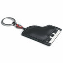 Italian Leather Piano Keyring