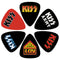 Kiss 6 pack of Guitar pics
