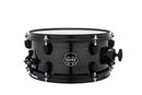 Mapex MPX 12″ x 6″ Maple/Poplar Hybrid Shell Snare Drum in Transparent Midnight Black