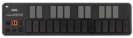 Korg 'nanoKey2' Slim USB Keyboard