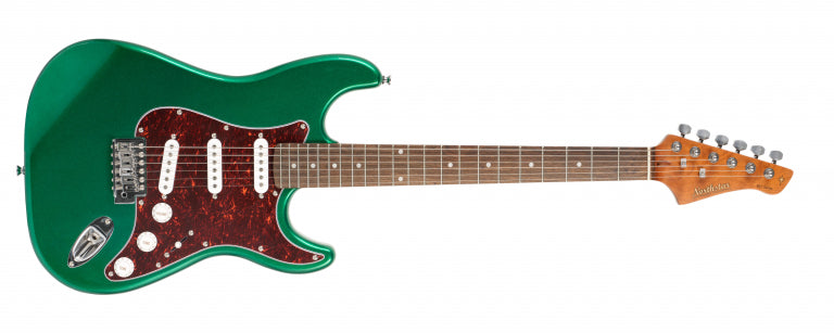 Northstar Strat Beginner Electric Guitar Basic Package - Emerald Green