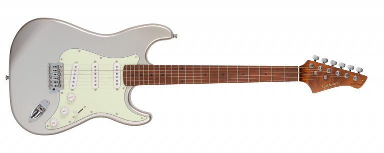 Northstar Strat Beginner Electric Guitar Basic Package - Inca Silver