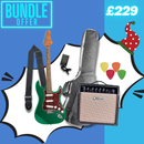 Northstar Strat Beginner Electric Guitar Basic Package - Emerald Green