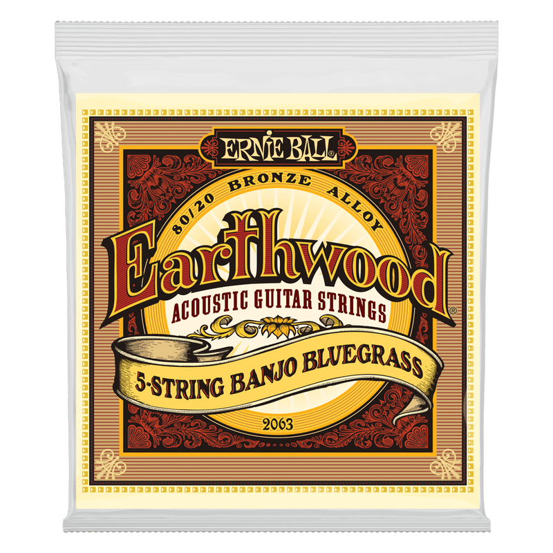 Ernie Ball Earthwood 5 String Bluegrass Banjo Strings