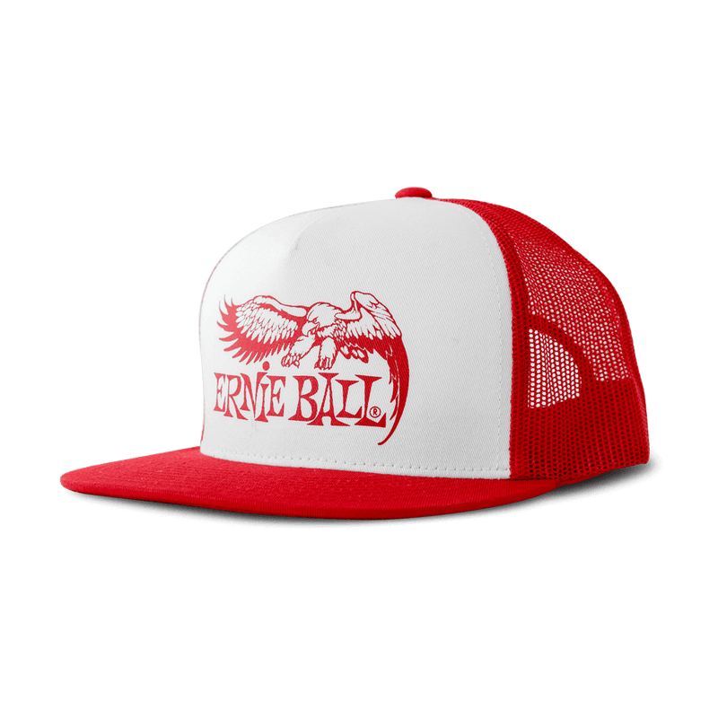 Ernie Ball Trucker Hat Red