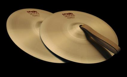 Paiste 2002 6" Accent Cymbals (Includes Leather Straps)