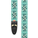 Amumu Guitar Strap - Hootenanny Green with 3 Pics