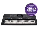 Yamaha PSR-E483 61 Key Portable Keyboard (£30 Cashback Offer!)