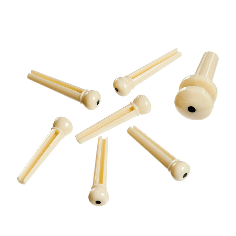D'addario Plastic Bridge and End Pin Set