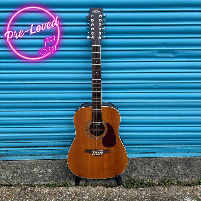 Pre-Loved Vintage V400-12 12 String Acoustic Guitar