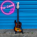 (Pre-Loved) Aria - STB Jazz Bass - Sunburst