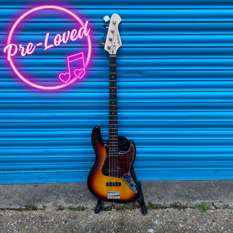 (Pre-Loved) Aria - STB Jazz Bass - Sunburst