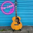 Pre-Loved Epiphone EJ-200 Natural Acoustic Guitar Inc Hardcase