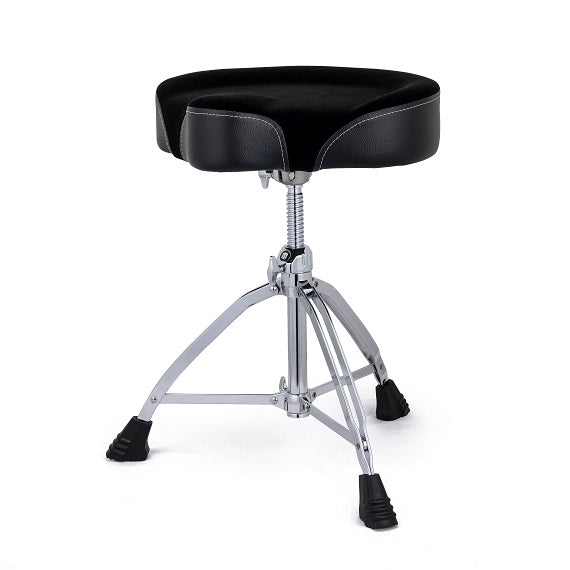 Mapex T865 Drum Throne - Black Cloth Saddle Top and Spindle Base