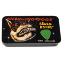 Snarling Dogs Brain Guitar Plectrum Tin (12 Plectrums)