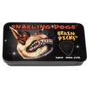 Snarling Dogs Brain Guitar Plectrum Tin (12 Plectrums)