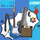 Aria STG-003 Beginner Electric Guitar Upgrade Package