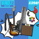 Aria STG-003 Beginner Electric Guitar Upgrade Package