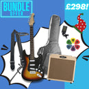 Aria STG-003 Beginner Electric Guitar Upgrade Package