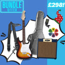 Aria STG-003 Beginner Electric Guitar Upgrade Package