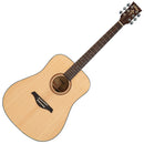 Vintage Performer Series All Solid Acoustic Dreadnaught Guitar ~ Natural Gloss - V1350N