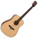 Vintage Performer Series All Solid Acoustic Dreadnaught Guitar ~ Natural Gloss - V1350N