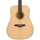 Vintage Performer Series All Solid Acoustic Dreadnaught Guitar ~ Natural Gloss - V1350N